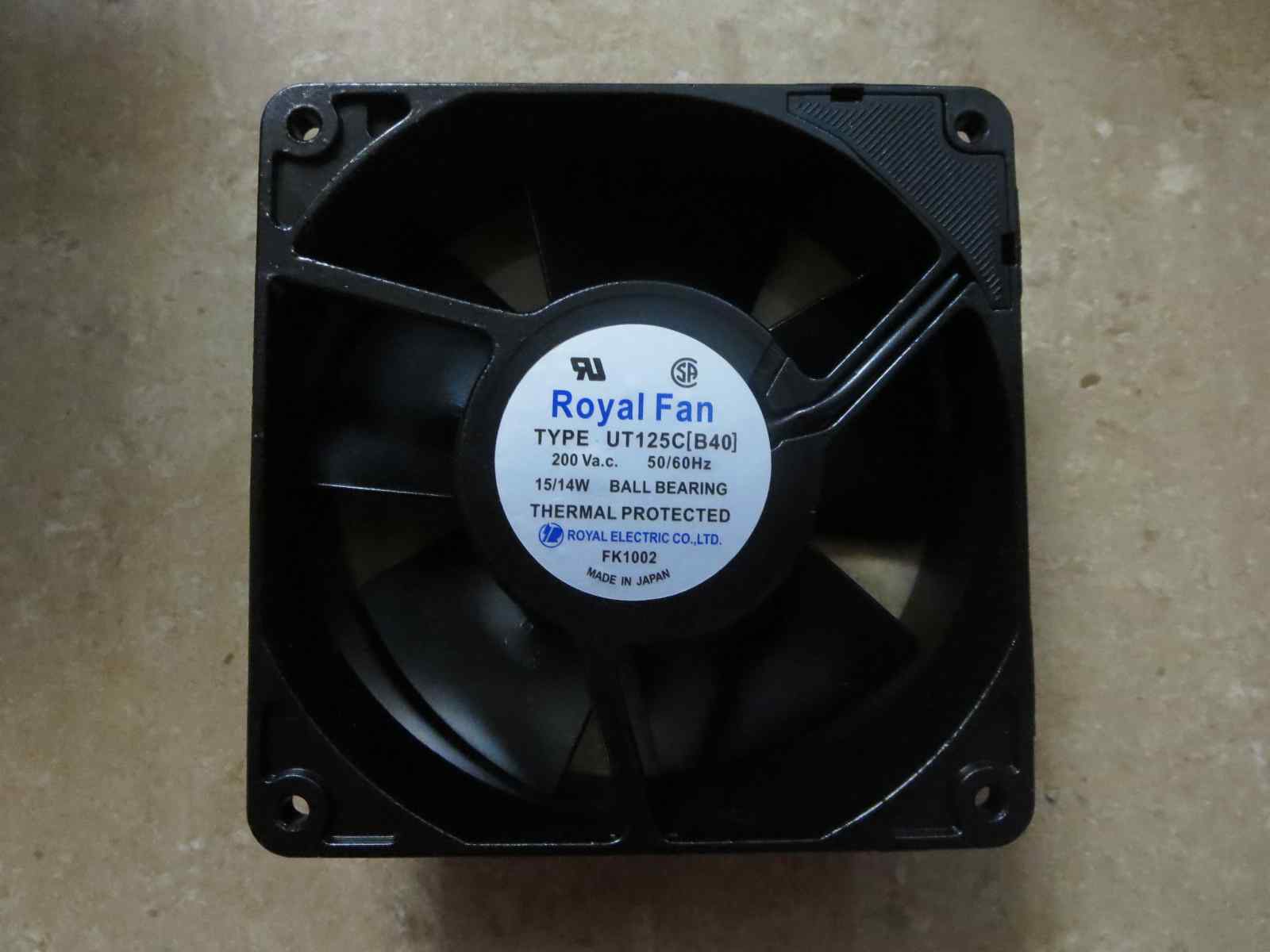  UT125C cooling fan