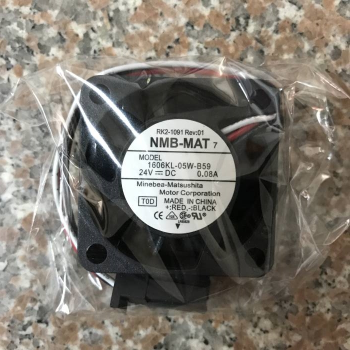  1606KL-05W-B59 NMB 24V 0.08A 3wires Cooling Fan