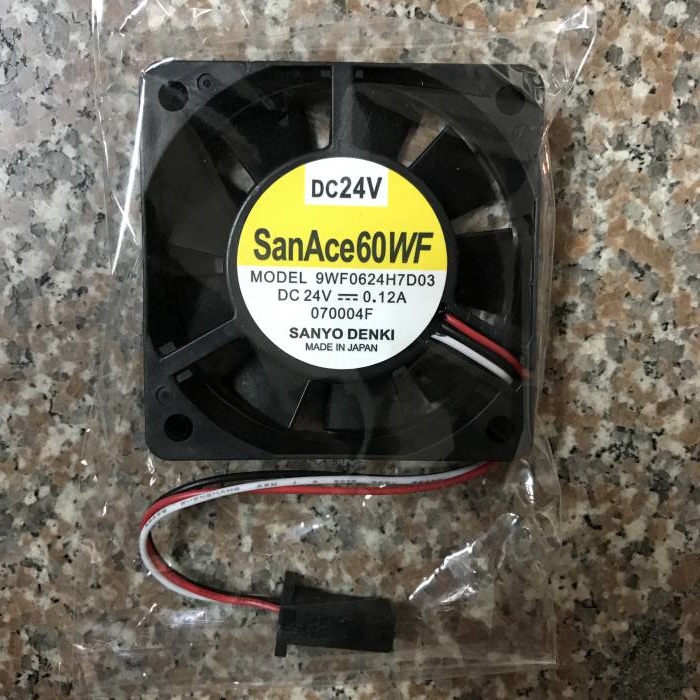  9WF0624H7D03 Sanyo Cooling Fan 24V 0.12A 3wires