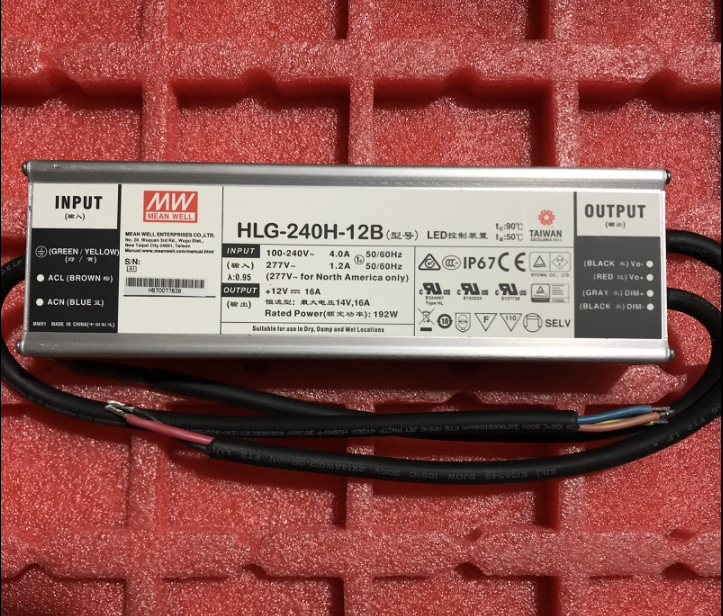  MEAN WELL HLG-240H-12B