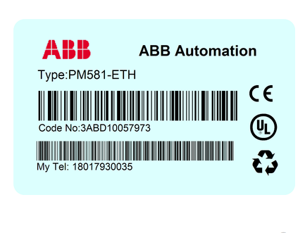  ABB PM581-ETH	