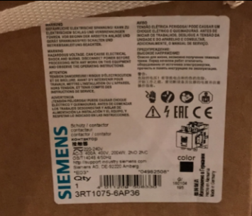  Siemens 3RT1075-6AP36